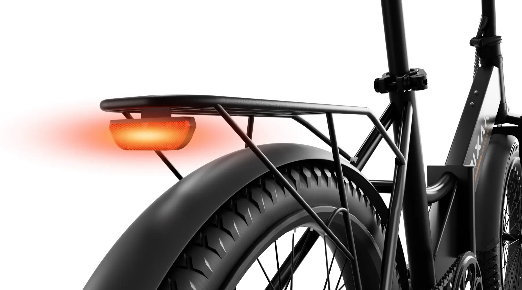 Integrated rear light